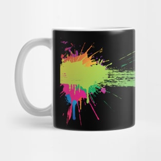 Colour splash abstract cool design Mug